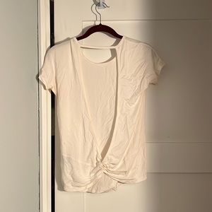 Balance Athletica open back workout top